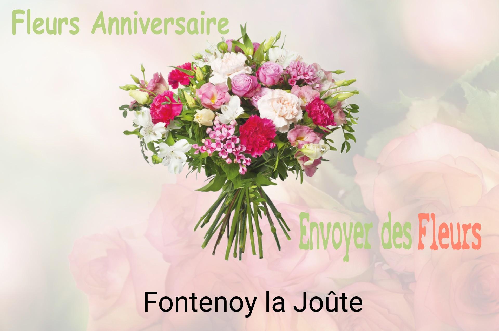 Bouquet de fleurs d’anniversaire livré à Fontenoy-la-Joûte