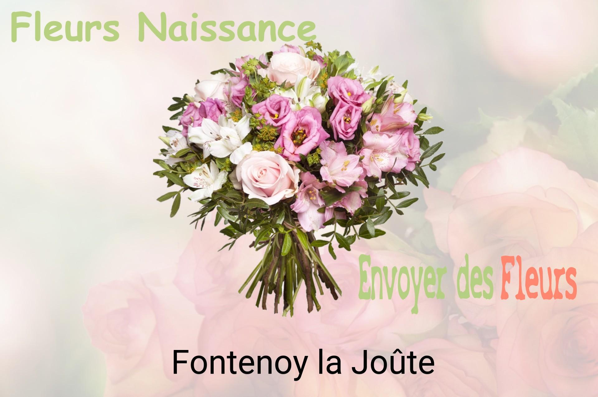 Bouquet de fleurs de naissance livré à Fontenoy-la-Joûte