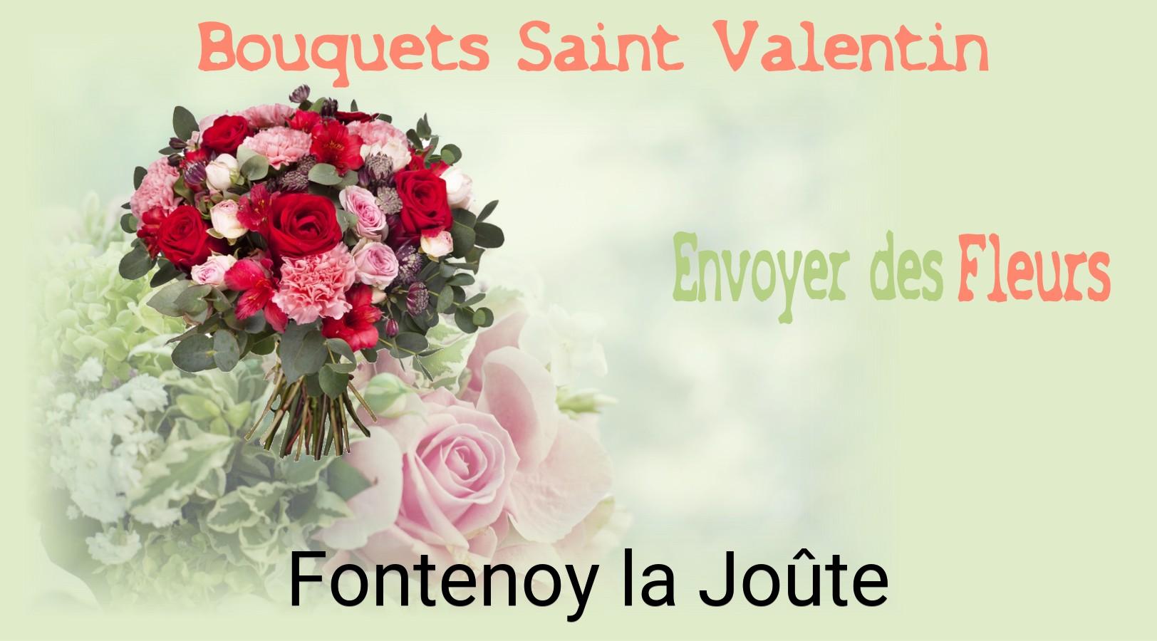 Roses de Saint-Valentin livrées à Fontenoy-la-Joûte
